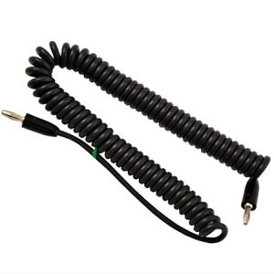 Coiled Test Lead with Two